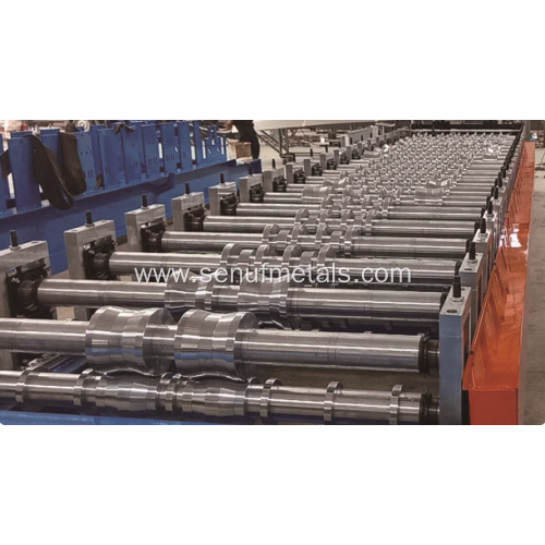 IBR-Trapezoid roof sheet roll forming machine